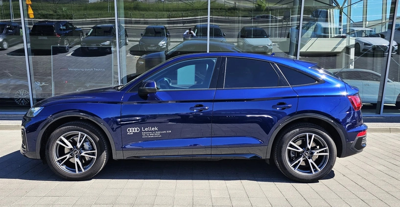 Audi Q5 Sportback cena 216000 przebieg: 18125, rok produkcji 2023 z Miłakowo małe 466